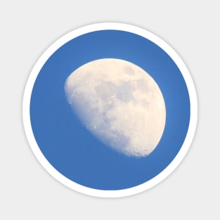 Moon On A Blue Sky Magnet